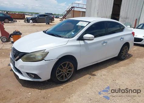 2016 Nissan Sentra Sr из США, поврежденный, VIN 3N1AB7AP9GY243201